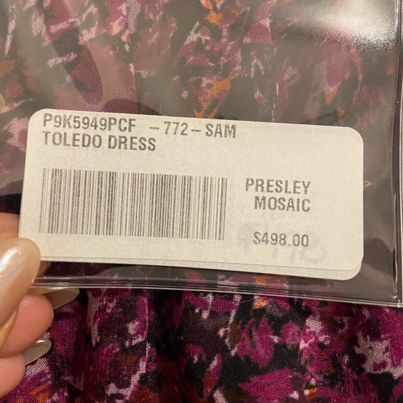 NWT Parker Toledo dress. - Picture 5 of 7